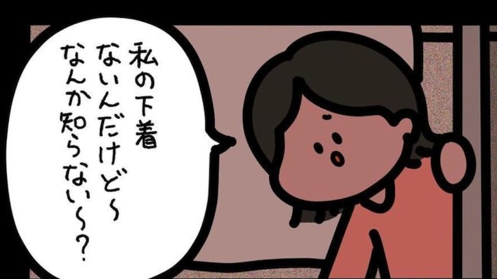 兄と2人暮らしをしていたある日、下着がなくなっていることに気付き…その意外過ぎる犯人を知ってゾッとする