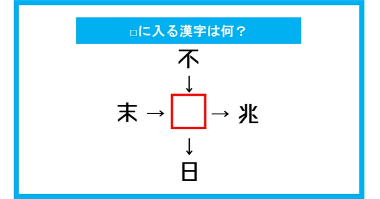 【漢字穴埋めクイズ】□に入る漢字は何？（第218問）