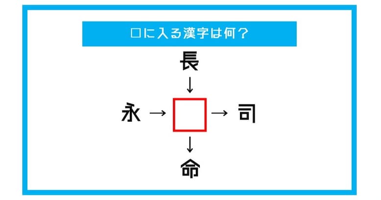 【漢字穴埋めクイズ】□に入る漢字は何？（第366問）