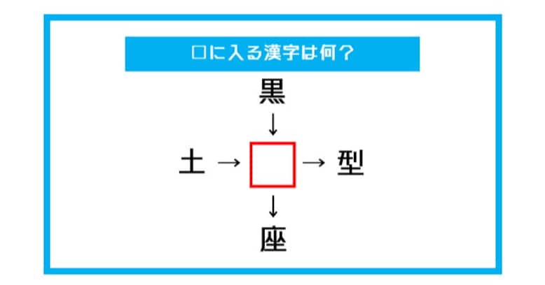 【漢字穴埋めクイズ】□に入る漢字は何？（第454問）