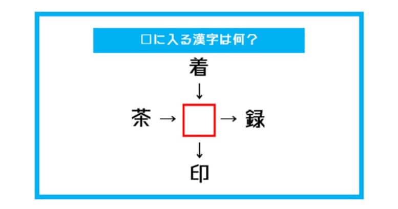 【漢字穴埋めクイズ】□に入る漢字は何？（第455問）