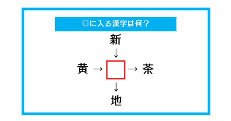 【漢字穴埋めクイズ】□に入る漢字は何？（第499問）