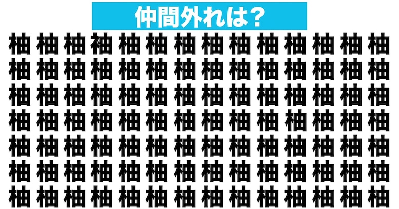 【漢字間違い探しクイズ】仲間外れはどれ？（第115問）