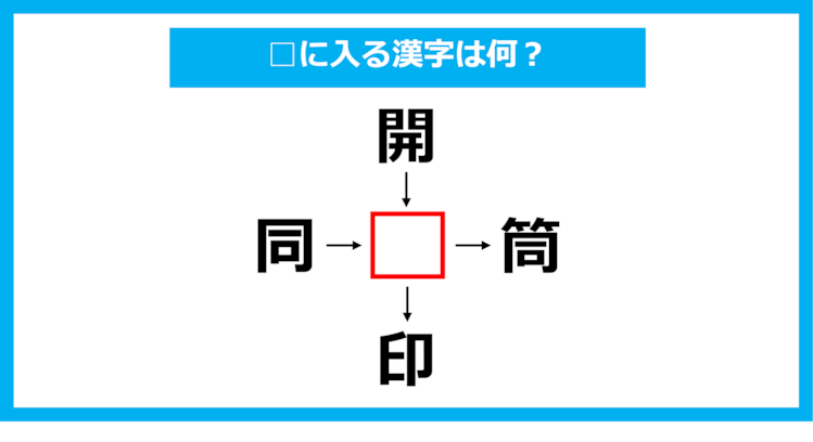 【漢字穴埋めクイズ】□に入る漢字は何？（第1084問）