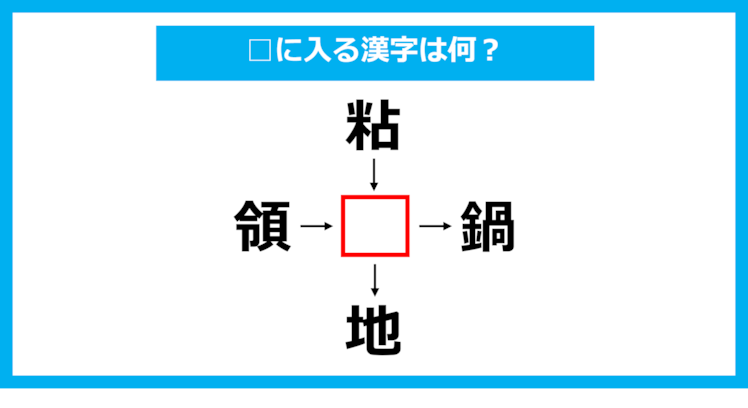 【漢字穴埋めクイズ】□に入る漢字は何？（第1162問）