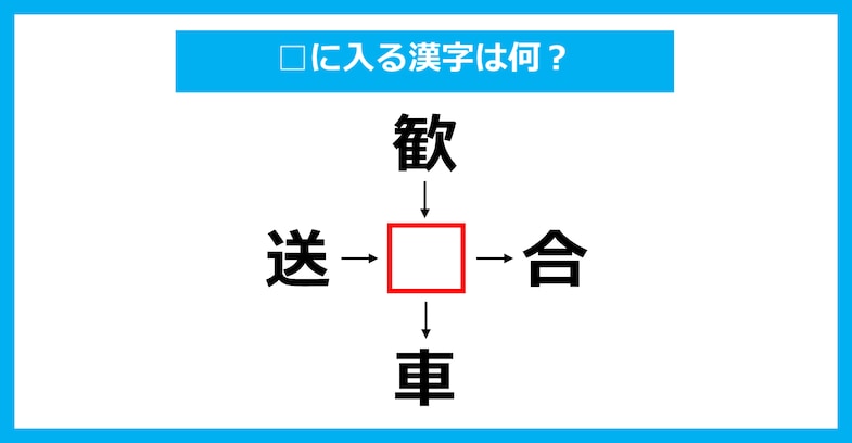 【漢字穴埋めクイズ】□に入る漢字は何？（第2213問）