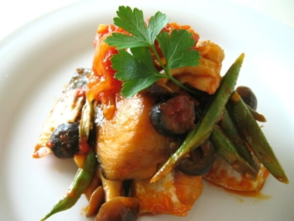 干物さばにトマトソースが絶妙！簡単レシピ