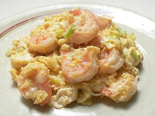 えびと卵のふわふわ炒め えびと卵のふわふわ炒め