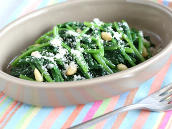 【5分】ほうれん草のイタリアンおひたし  【5分】ほうれん草のイタリアンおひたし