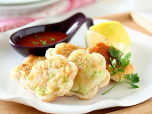 枝豆入りエビトースト 枝豆入りエビトースト