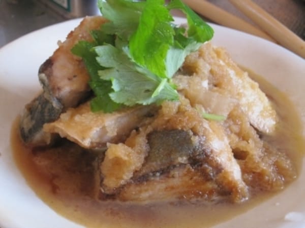 フライパンで作る鮭のおろし煮