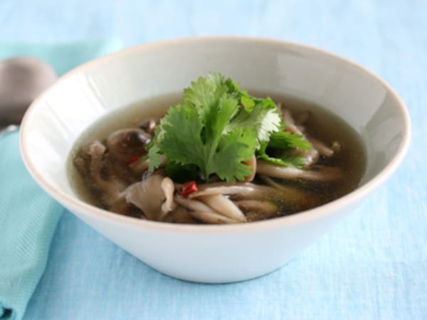 きのこと生姜のスープ