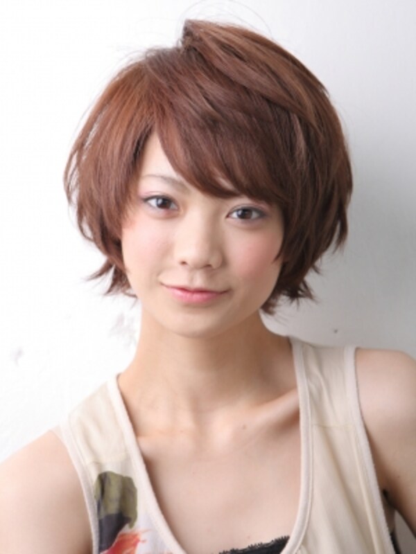 ふんわりしたボリュームが決め手のバルーンショート ヘアスタイル 髪型 All About