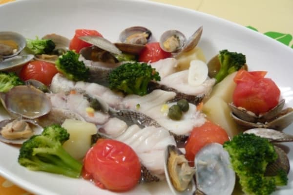 たらのアクアパッツァ