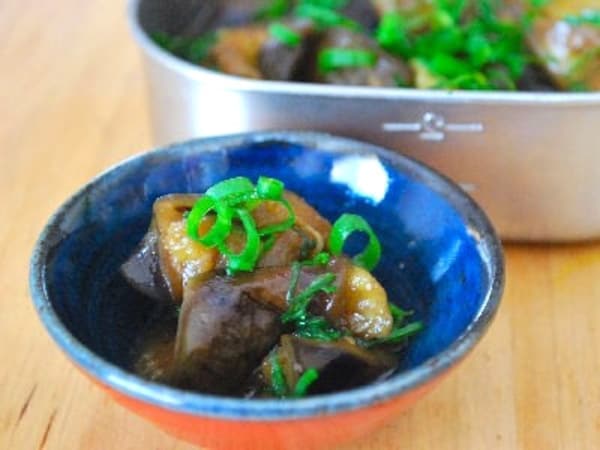 常備菜の味しみ「ナスの田舎煮」