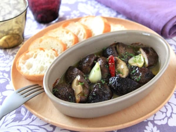 きのこのアヒージョ きのこのアヒージョ