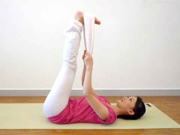 タオルを使って骨盤ダイエット  タオルを使って骨盤ダイエット