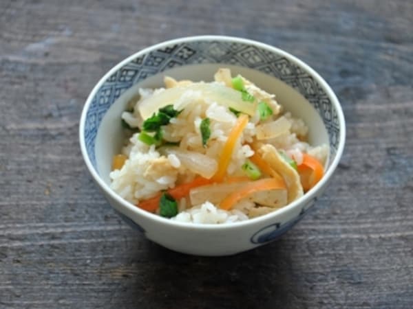 大根を使った炊き込みご飯  大根を使った炊き込みご飯
