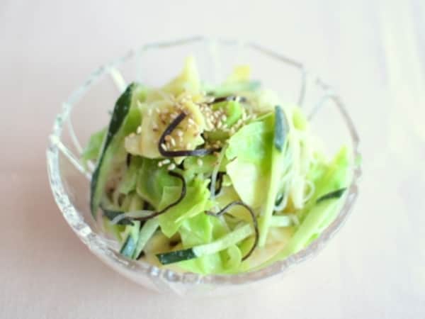 春キャベツと春雨のごまサラダ  春キャベツと春雨のごまサラダ