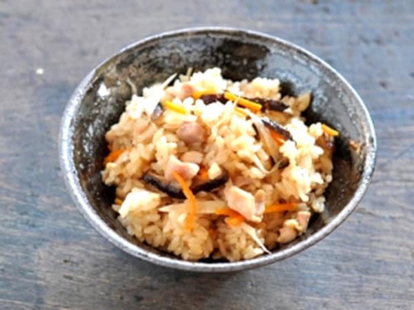 定番の五目ご飯  定番の五目ご飯