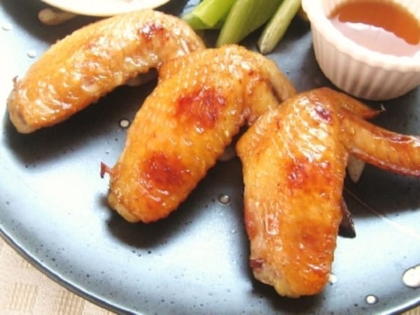 手羽先のハニージンジャー焼き