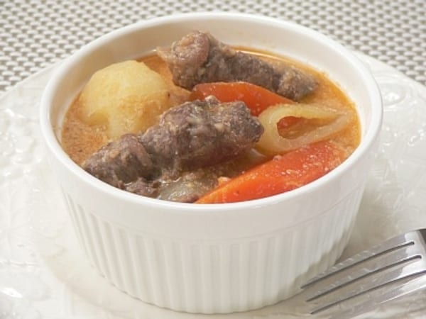 豆乳ベースのビーフシチュー