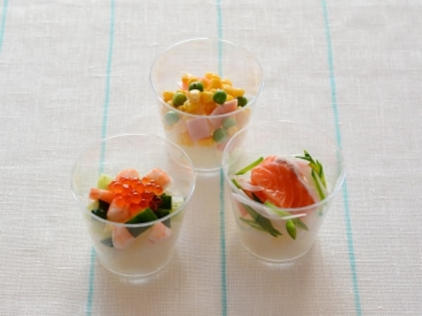 彩り華やか 簡単カップちらし寿司3種 シンプル和食レシピ All About