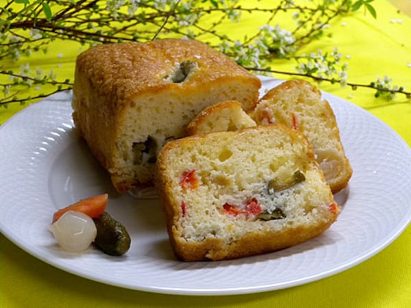 バター不使用! 甘酸っぱいピクルスケーキ  バター不使用! 甘酸っぱいピクルスケーキ