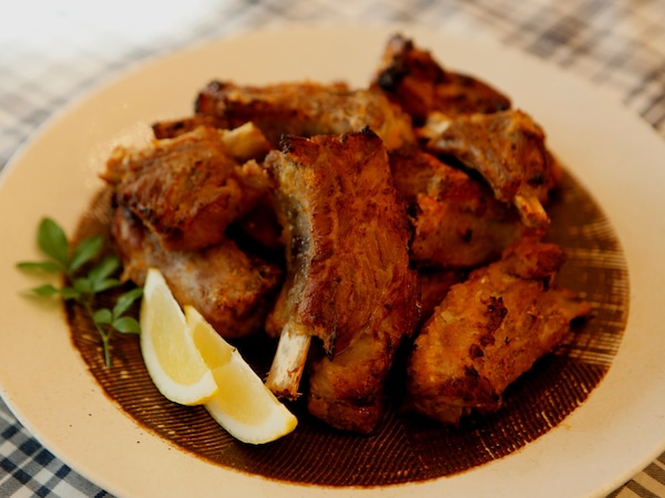 圧力鍋で作るスペアリブ