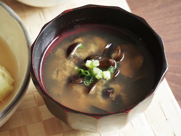 栄養たっぷりしじみの味噌汁