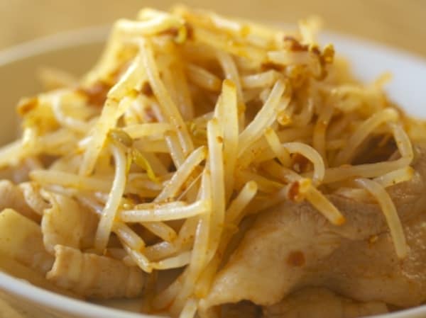 豚ともやしの和えもの