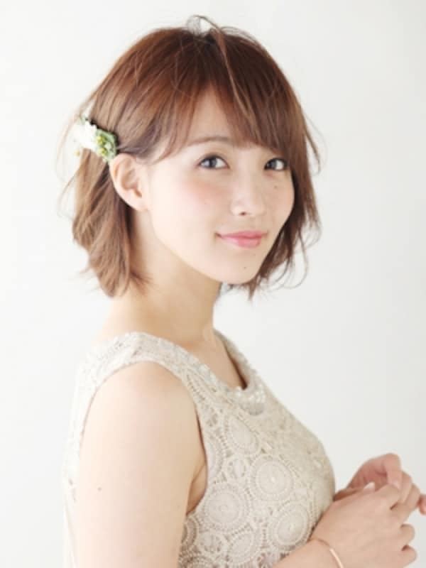 アシメ×耳かけの簡単アレンジ