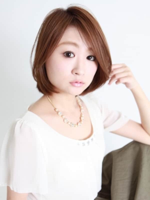 ふんわりストレートボブ