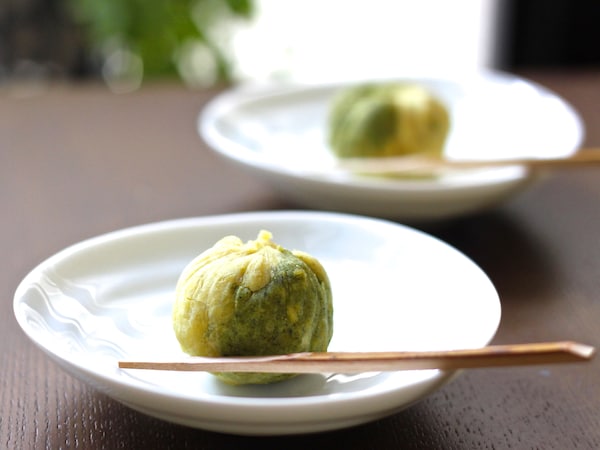 抹茶の芋きんとん  抹茶の芋きんとん