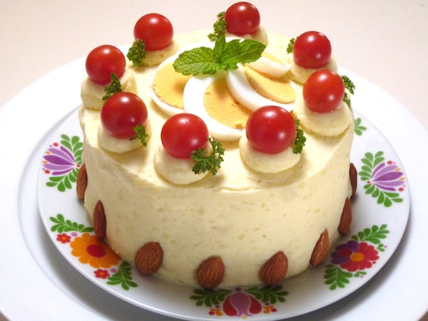 野菜ケーキサラダ 野菜ケーキサラダ