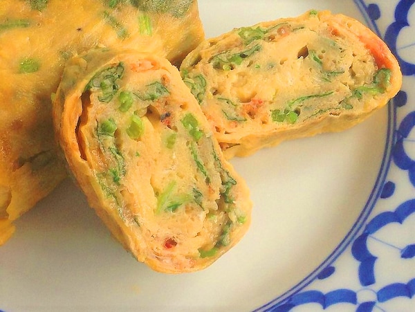 卵焼きもひと手間で豪華に