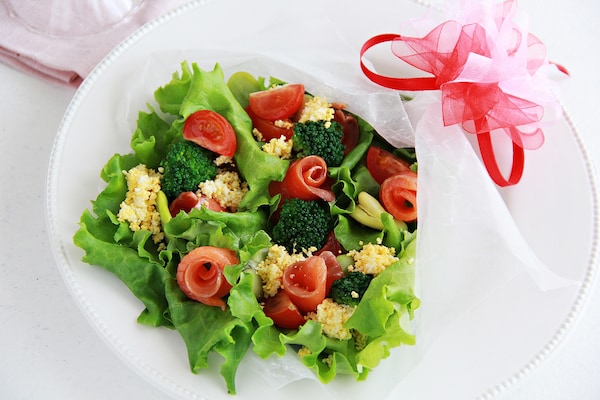 簡単華やか！ブーケサラダ 