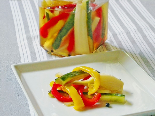 らっきょう酢のピクルス