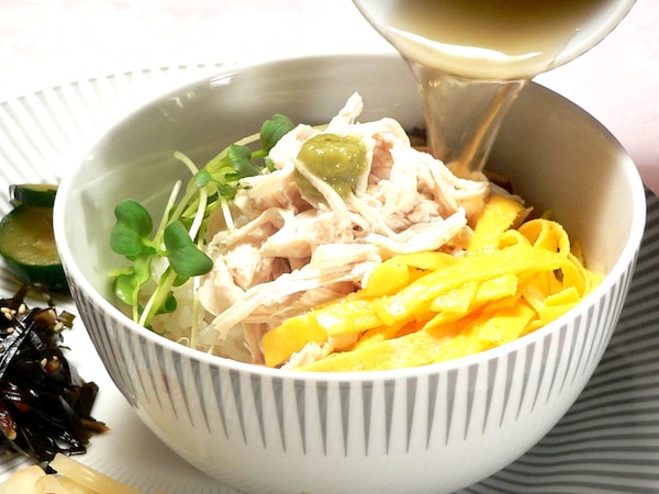 シメのご飯まで鶏ムネづくし  シメのご飯まで鶏ムネづくし