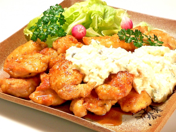 揚げないチキン南蛮  揚げないチキン南蛮