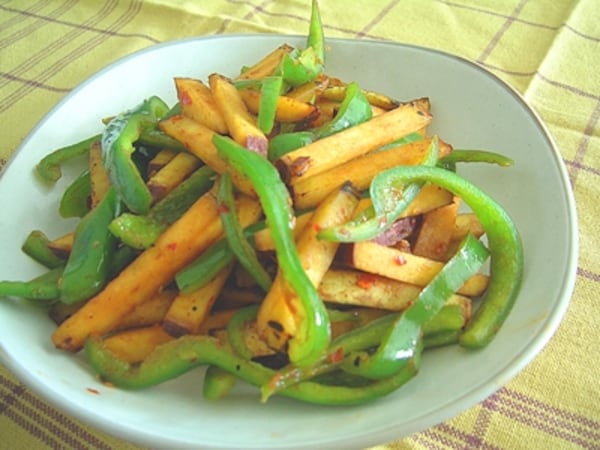 【15分】ピーマンとさつまいものピリ辛きんぴら  【15分】ピーマンとさつまいものピリ辛きんぴら