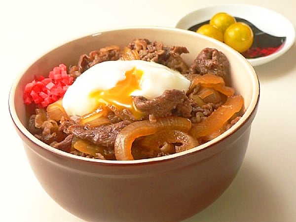 ワザありたれの牛丼