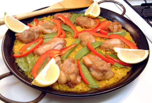 バレンシア風パエリア バレンシア風パエリア