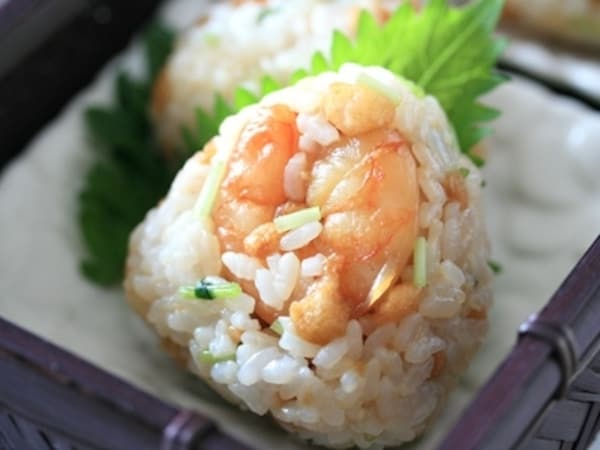 簡単10分であの味! 「天むす風おにぎり」  簡単10分であの味! 「天むす風おにぎり」