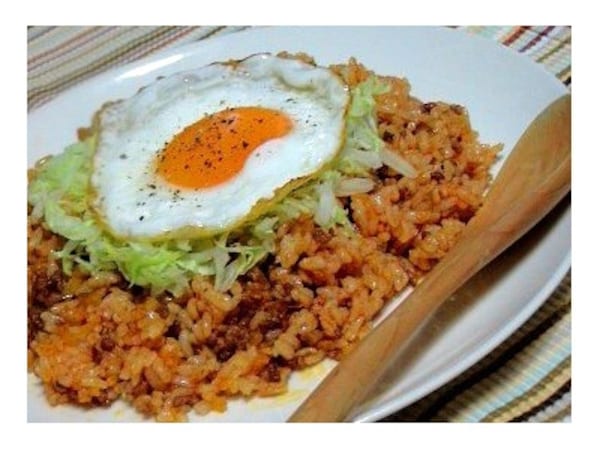 15分でミートソースライス