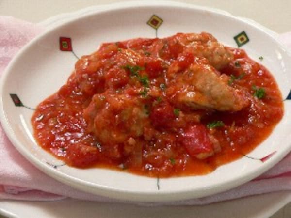 チキンの炊飯器トマトソース煮  チキンの炊飯器トマトソース煮