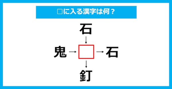 【漢字穴埋めクイズ】□に入る漢字は何？（第2069問）
