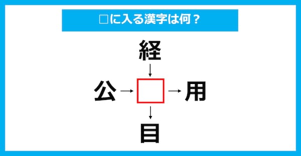 【漢字穴埋めクイズ】□に入る漢字は何？（第2477問）