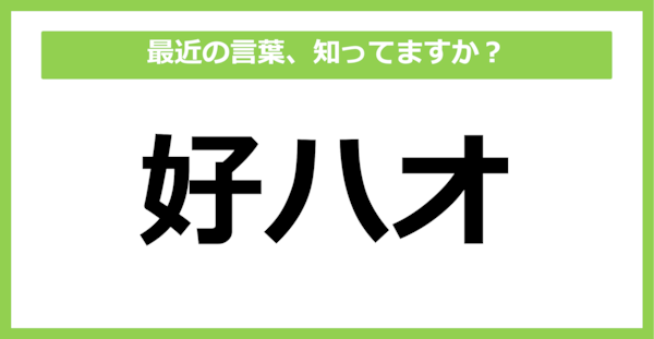 【知らないと時代遅れ？】最近の言葉、知ってる？（第32問）