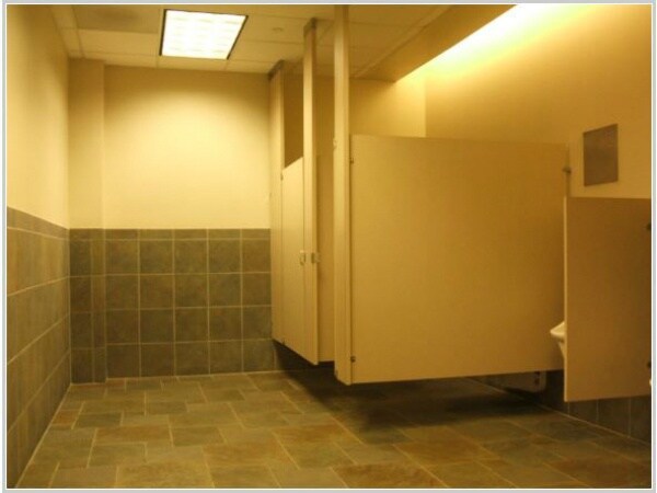 10. Lack of Privacy in US Restrooms